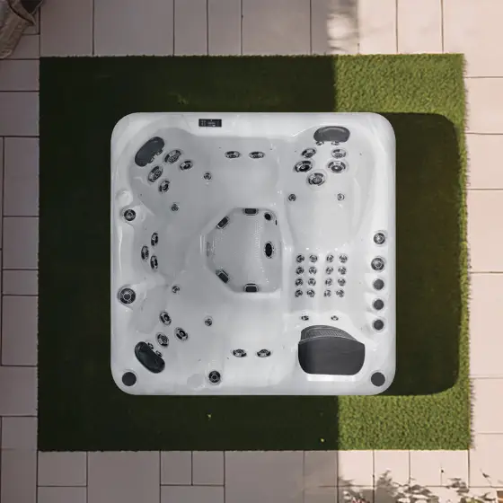 Refresh hot tub seen from above